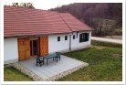 Hinter dem Haus Terrasse